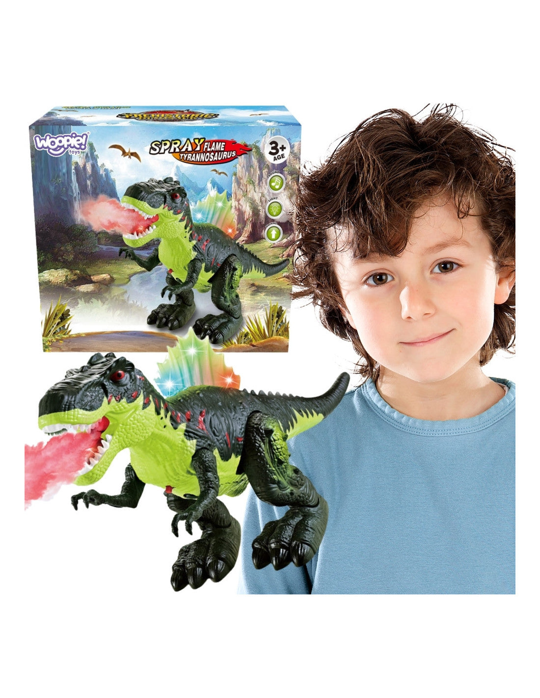 Staigājošs T-Rex